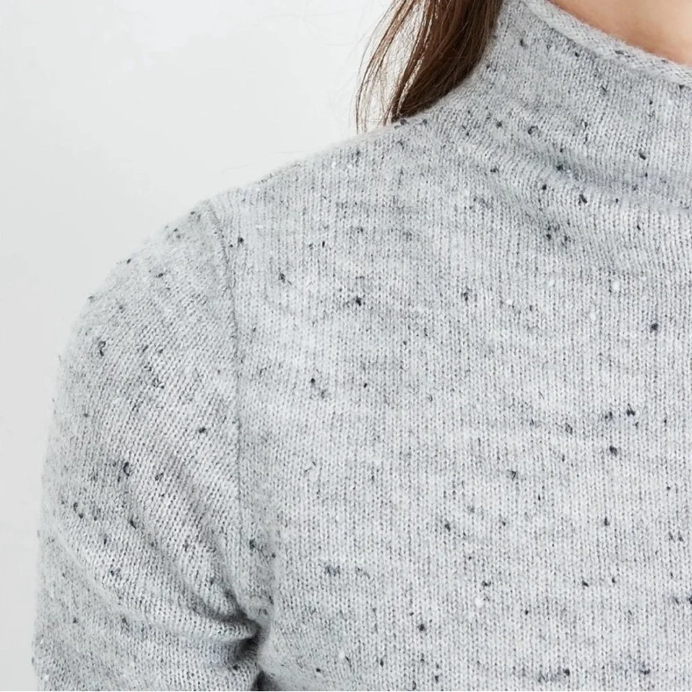 Madewell Donegal Wool Blend Turtleneck Sweater - Picture 6 of 6